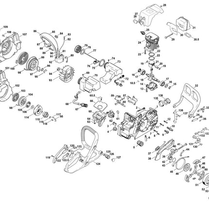Моторен трион Holzfforma® G180 (без шина и верига)