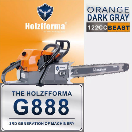 Моторен трион Holzfforma® G888 122cc (без шина и верига)