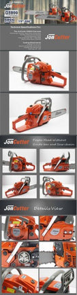 Моторен трион JonCutter® G5800 58cc (без шина и верига)