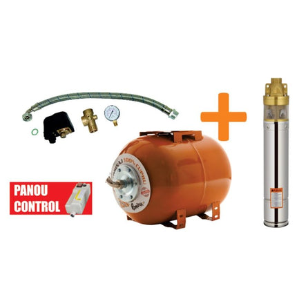 Комплект помпа + Хидрофор Ruris Dunarea 50