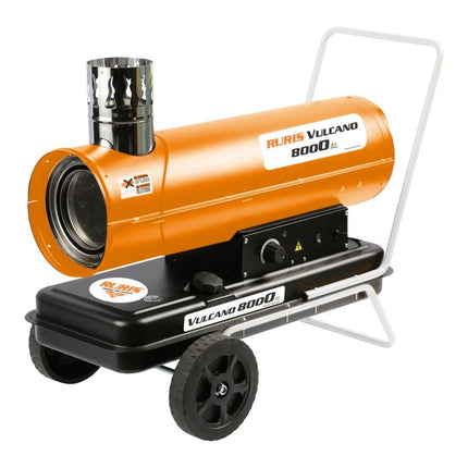 ОТОПЛИТЕЛ С ИНДИРЕКТНО ГОРЕНЕ RURIS VULCANO 8000