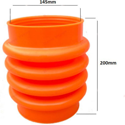 Силфон за трамбовка 145mm x 200mm (Оранжев)