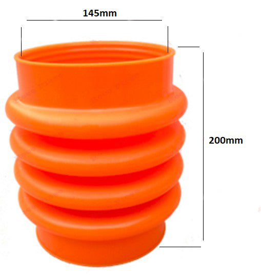 Силфон за трамбовка 145mm x 200mm (Оранжев)