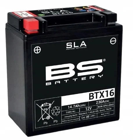 Акумулатор 14ah 12v BS-Battery (AGM Gel) терминал + ляво