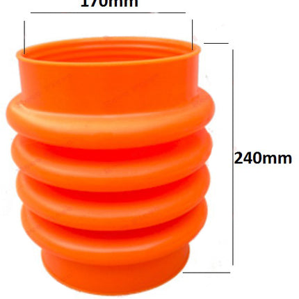 Силфон за трамбовка 170mm x 240mm (Оранжев)