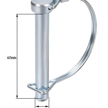 Винт и болт за полукръгъл нож (8 x 47mm)
