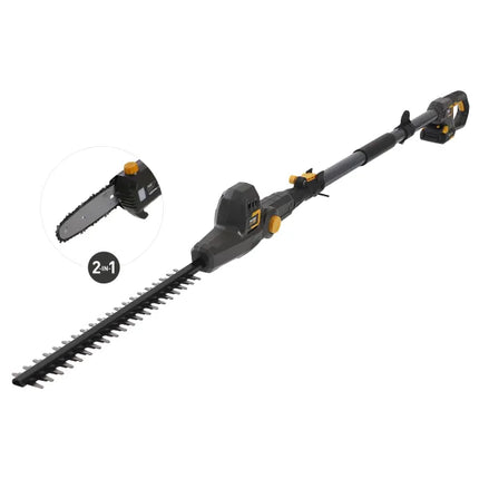 Акумулаторен комплект ножица за жив плет + приставка резачка TEXAS PHX/PCX2000/ 20V/ 2Ah - 90063256