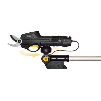 Акумулаторна ножица TEXAS - GS720 LI, 7.2V, 1.5 Ah, 20мм дебелина макс., 1.75 кг., включено зарядно и батерия + телескопичен прът - 90063173