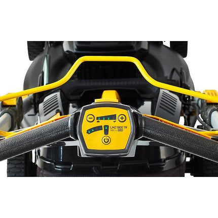 Акумулаторна самоходна косачка TEXAS- LMZ5800, 51 см, стоманен корпус, мулчиране и кош, ново! вкл.58 V / 4,0 Ah батерия и зарядно