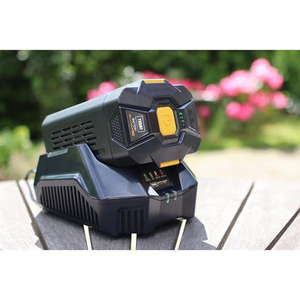 Акумулаторна самоходна косачка TEXAS- LMZ5800, 51 см, стоманен корпус, мулчиране и кош, ново! вкл.58 V / 4,0 Ah батерия и зарядно