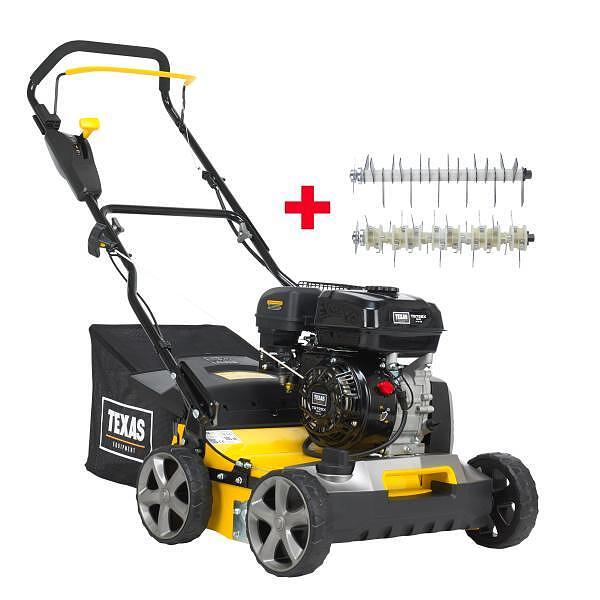 Моторен аератор TEXAS -Pro Cut 400TG TG725X, 212сс, 40 см, с кош, с пружини и ножове. Ограничено количество!