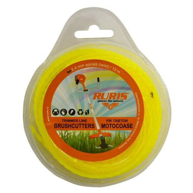 Корда тример 2.4мм(спирала) 15м