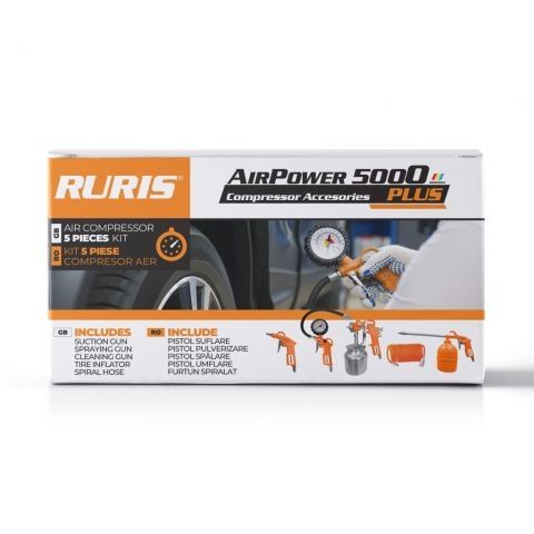 Комплект аксесоари за компресор Ruris AirPower 5000 PLUS