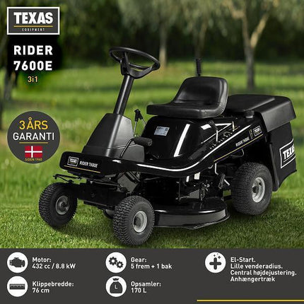 Тракторна косачка TEXAS Rider 6110E - 90063140