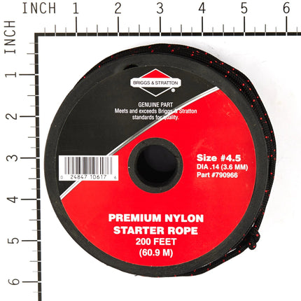 Ролка стартерно въже 61m. , 3,6mm BRIGGS & STRATTON - 790966