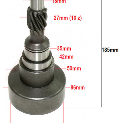 Гърне съединител за трамбовка Wacker BS600-4, Honda GX100, Robin EX12