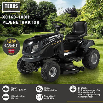Градински трактор TEXAS -XC160-108H Lawn Tractor
