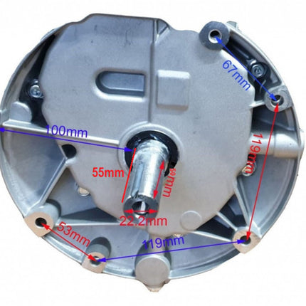 Двигател за мотофреза с вертикален вал Zongshen XP140A (вал 22.2 Ø - 55mm) 4.5 CP