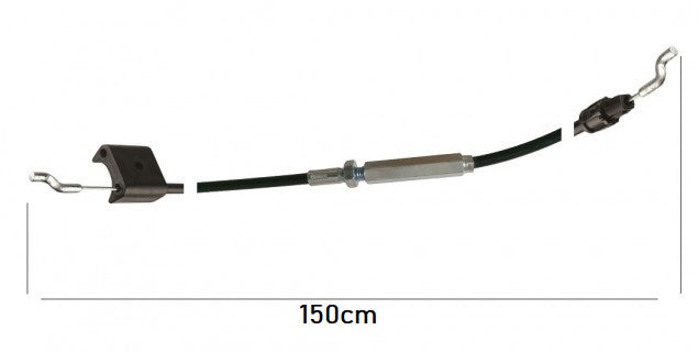 Стоп кабел за мотокултиватор / косачка 150cm (с обтегач)