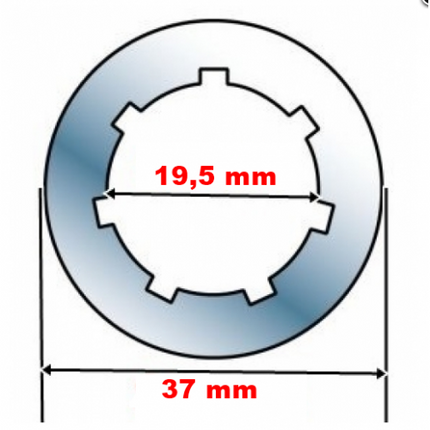 Ринг - 325'' - 8 - HUSQVARNA, ЗА ЩИЛ , CHINA