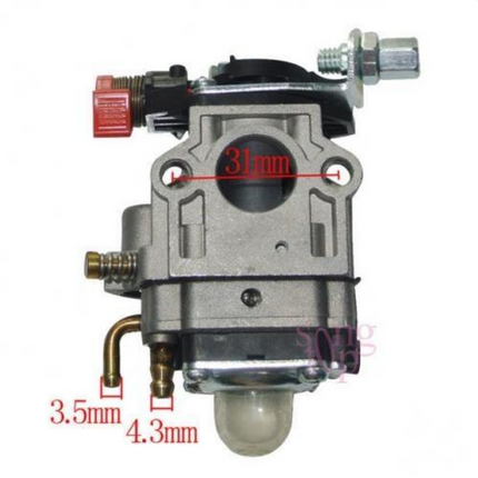 Карбуратор TL26 TU26 RED - за косачка / тример 34 - 36 mm MITSUBISHI TL26 TU26