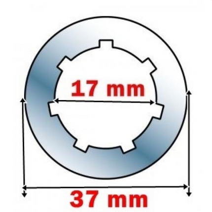 Ринг за водещо колело аналог 3/8 '' - 7 Picco - ЗА ЩИЛ MS170 - MS250