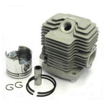 Цилиндър и бутало комплект - аналог - D=41,5mm - Kawasaki TH43, TH043D, TH043H