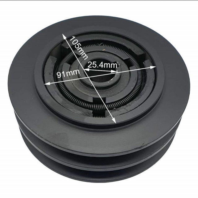 Съединител за Honda 148mm x 25.4mm (2 канала 17mm)