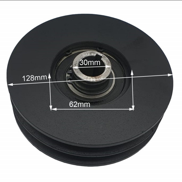 Съединител за Honda 128mm x 20mm (2 канала 13mm)