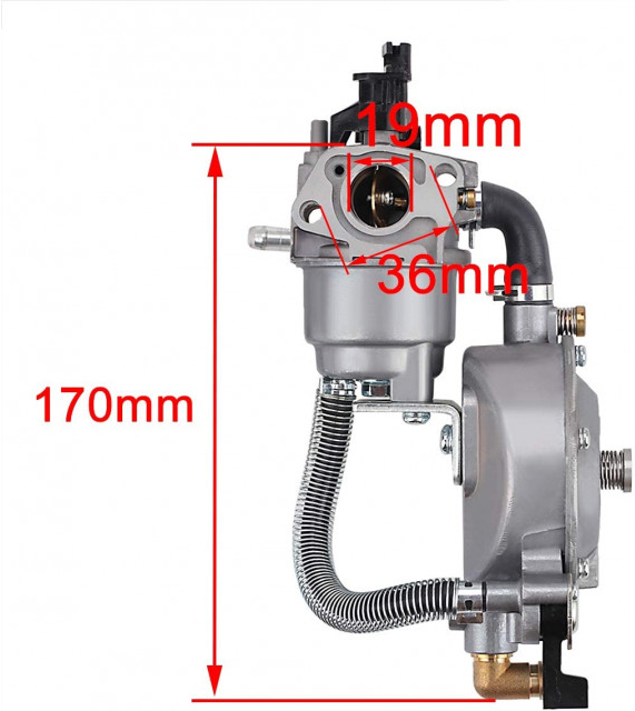 Комплект за преобразуване GPL за Honda GX 160/GX 200 168F (6.5CP- 7 КС) генератор