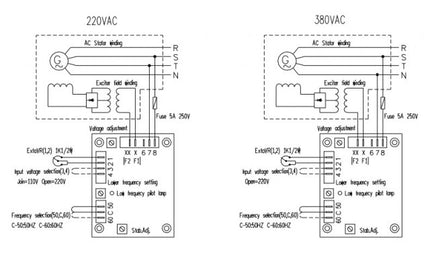 AVR Генератор model SX460