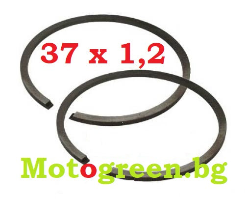 Сегменти  37mm x 1.2mm (китайски) / комплект 2бр
