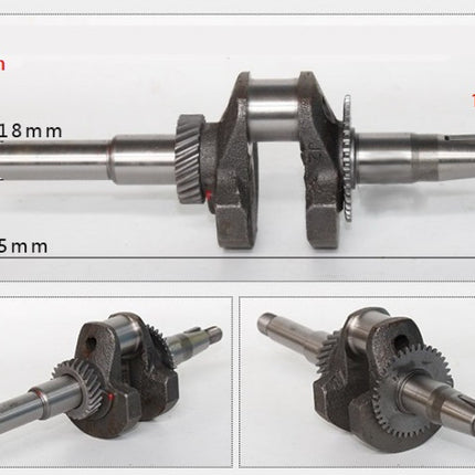 Колянов вал Honda GX 140, GX 160, GX 200 (резба)